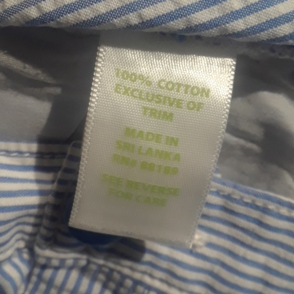 Lilly Pulitzer Mitzie Seersucker Ankle Pants - Picture 4 of 4